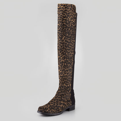 Animal Print Boots